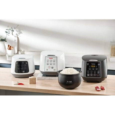 Tefal RK736B Jar Rice Cooker 1.8L Fuzzy Logic Spherical Pot | TBM Online