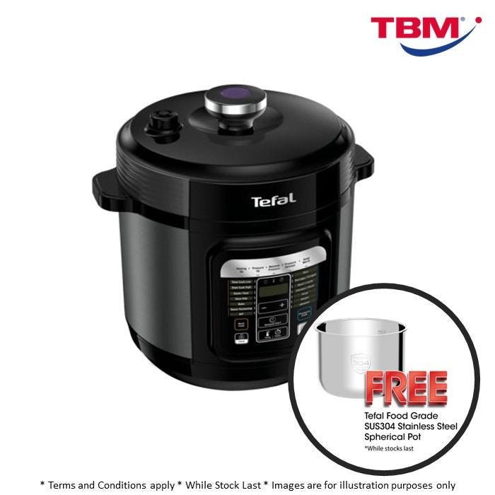 Tefal CY601D PLUS XA622D Multi Cooker Easy Express Manual Pressure Release 6.0L + XA622D | TBM Online