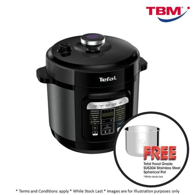 Tefal CY601D PLUS XA622D Multi Cooker Easy Express Manual Pressure Release 6.0L + XA622D | TBM Online