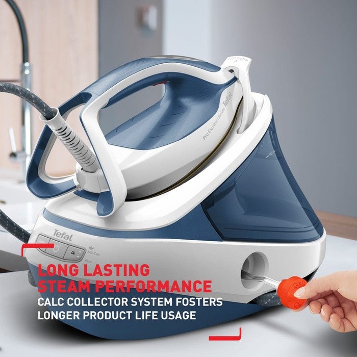 Tefal GV9710 PLUS IB5000 Steam Station Pro Express Ultimate 2700W + Ironing Board | TBM Online