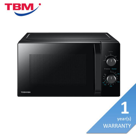 Toshiba MW2-MM21PF(BK) Microwave 21L Black Defrost 800W | TBM Online