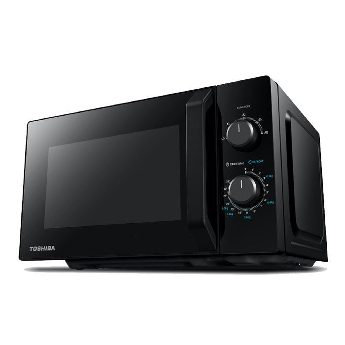 Toshiba MW2-MM21PF(BK) Microwave 21L Black Defrost 800W | TBM Online