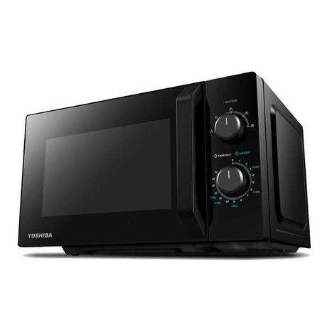 Toshiba MW2-MM21PF(BK) Microwave 21L Black Defrost 800W | TBM Online
