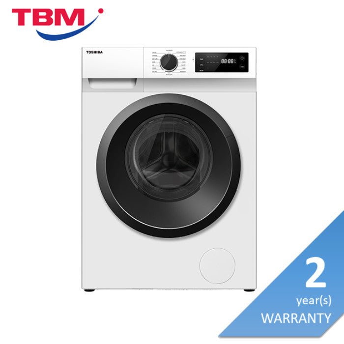 Toshiba TW-BH95S2M(WK) Front Load Washer 8.5Kg Real Inverter Color Protecting White TW-BH95S2M | TBM Online