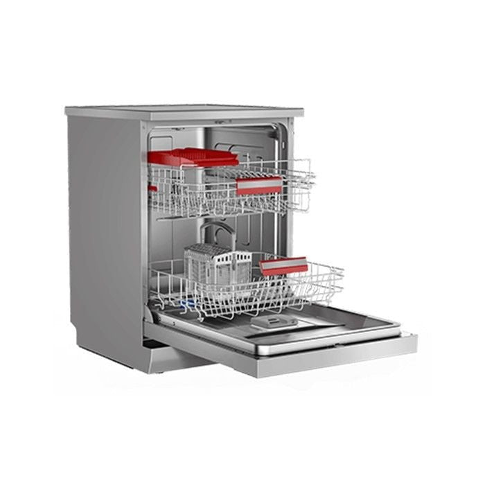 Toshiba DW-14F1(S)-MY Free Standing Dishwasher 14 Place Settings With Dual Wash Zone | TBM Online