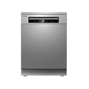 Toshiba DW-14F1(S)-MY Free Standing Dishwasher 14 Place Settings With Dual Wash Zone | TBM Online