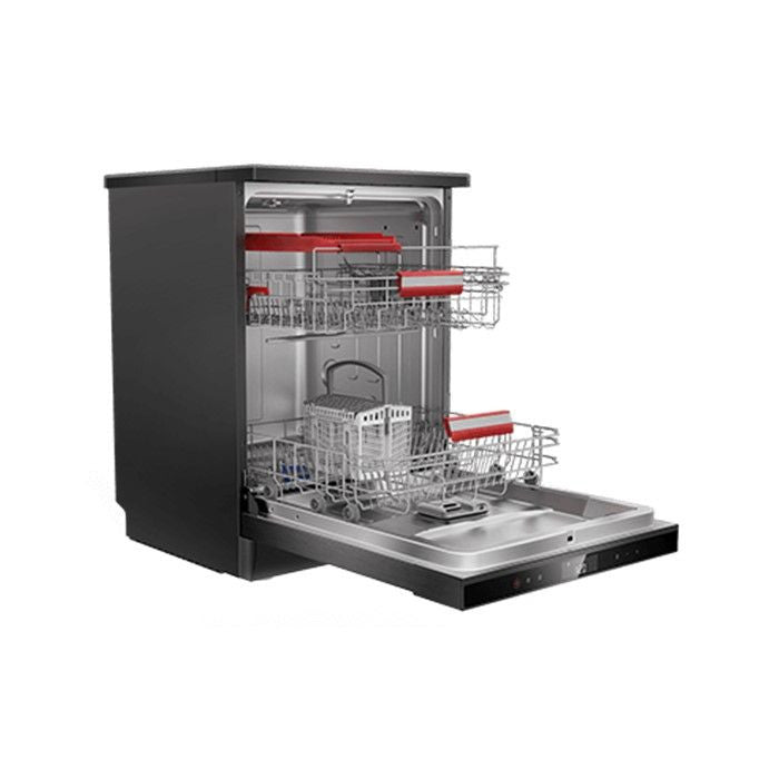 Toshiba DW-14F2(BS)-MY Free Standing Dishwasher 14 Place Settings | TBM - Your Neighbourhood Electrical Store