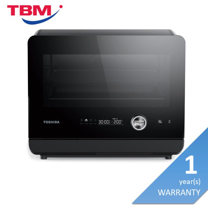 Toshiba MS1-TC20SF(BK) Steam Oven 20L 23AutoMenu Vapour-loop | TBM Online
