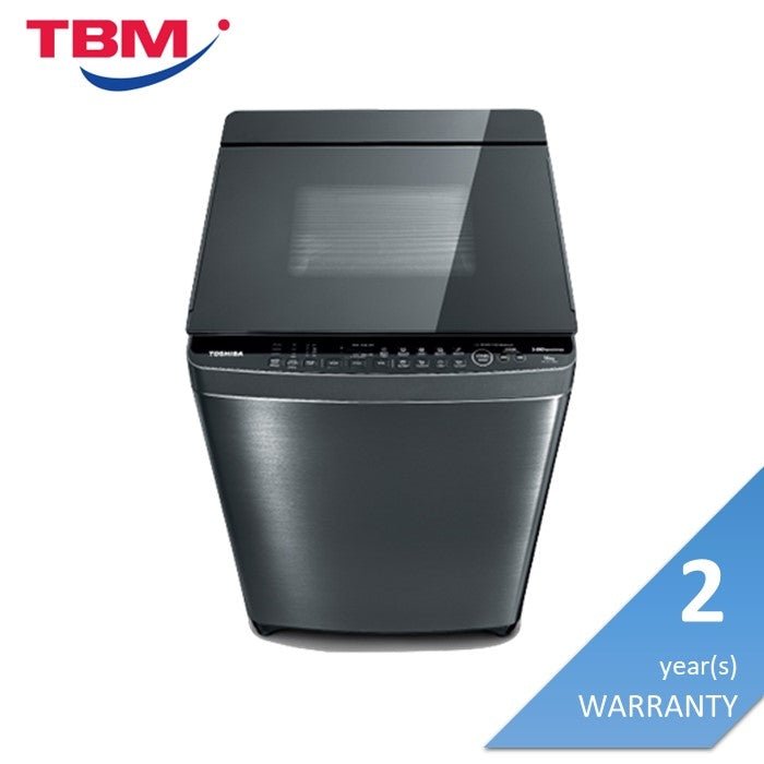 Toshiba AW-DUG1700WM(SS) Top Load Washer SDD Inverter Ultra Fine Bubble 16.0 kg | TBM Online