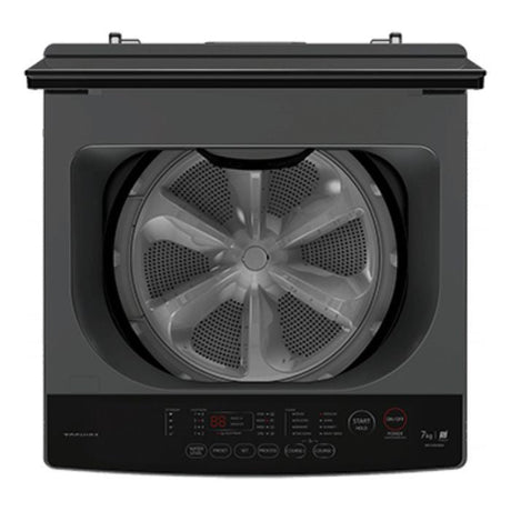 Toshiba AW-M801AM(SG) Top Load Washer 7.0kg Silver Gray | TBM Online