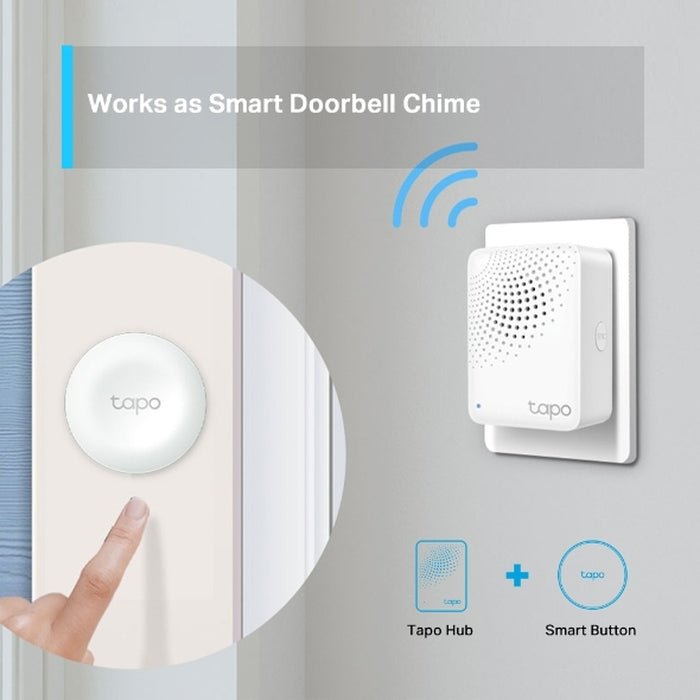 TP-Link Tapo TAPO H100 Smart IOT Hub With Chime 2.4GHz | TBM Online