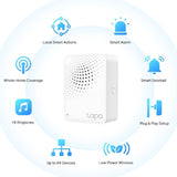 TP-Link Tapo TAPO H100 Smart IOT Hub With Chime 2.4GHz | TBM Online