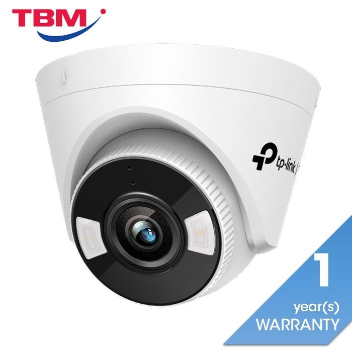 TP-Link TL-VIGI C430HP-2.8 CCTV VIGI 3MP Full-Color Turret Network Camera | TBM Online