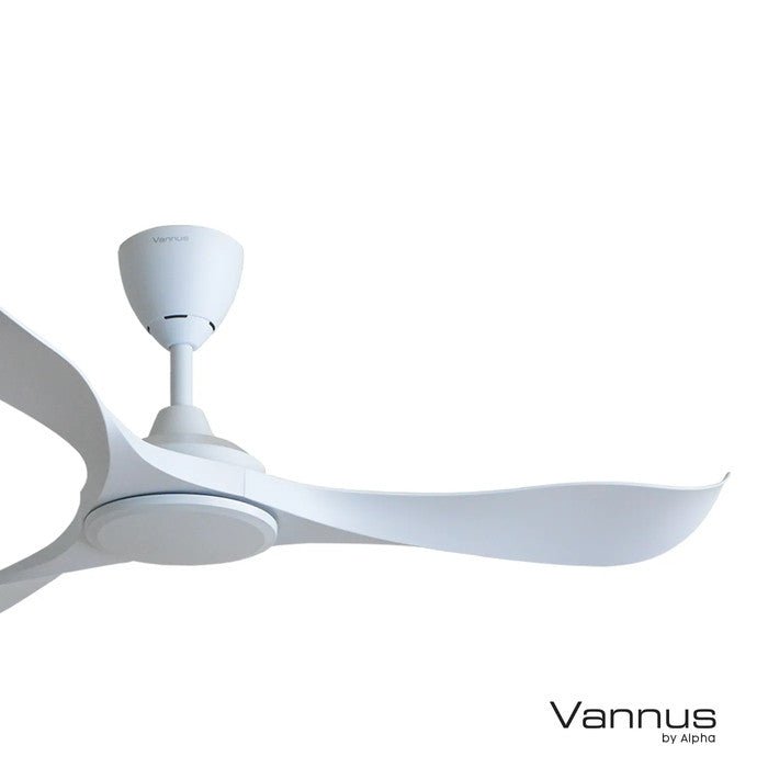 Vannus VC2 3B/52 MATT WHITE Ceiling Fan 52" 3 Blades Matt White | TBM Online