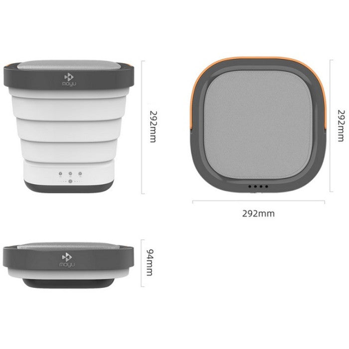 Xiaomi XPB08-F2 Moyu Folding Mini Washer With Uv Light Sanitizer And Spin Basket | TBM Online