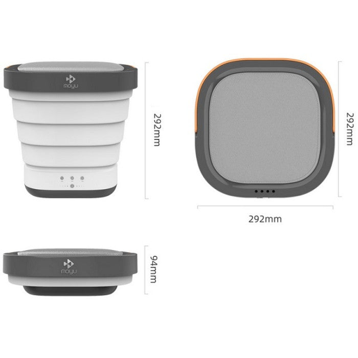 Xiaomi XPB08-F2 Moyu Folding Mini Washer With Uv Light Sanitizer And Spin Basket | TBM Online