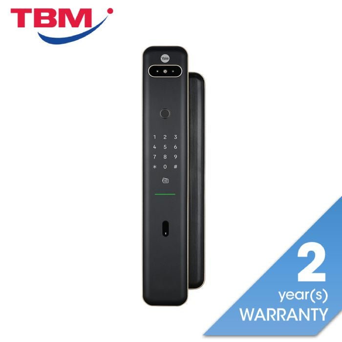 Yale LUNAF-IG17-6B-35-NN-000 Luna Pro+ Digital Door Lock Push-Pull Various Access: Biometric, Finger & Pin Code | TBM Online