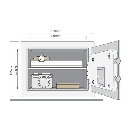 Yale YSV/250/DB2 Safe Simple Keypad Interface 16.3L | TBM Online