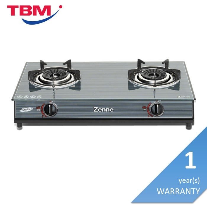 Zenne GST211 Table Top Gas Cooker Twister 2 Burners 7.2kg | TBM Online