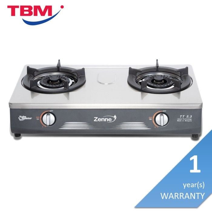 Zenne KTM-401S - MB Gas Stove 120X120MM 2BR Turbo Twister | TBM Online